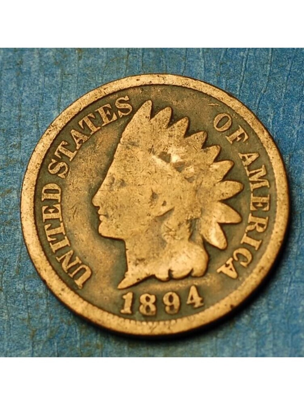 W145 1894 Indian Head Cent Penny 1c - Check Out Our Store old coin money collect